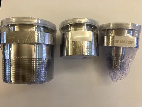 Stainless Steel Clamped Male Adaptor