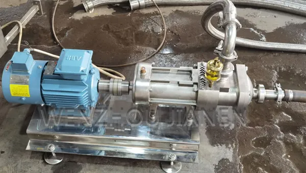 Sanitary Screw Syrup Pump